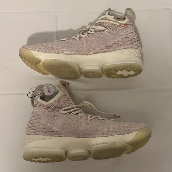 KITH x Nike Lebron 15 Performance XV Rose Gold Men's Size 14